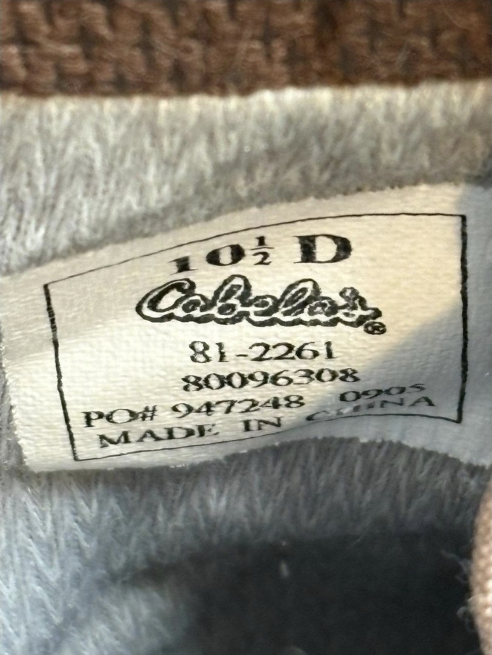 Cabela's Men's Brown Camouflage Gore-Tex Hunting Boots - Picture 7 of 7